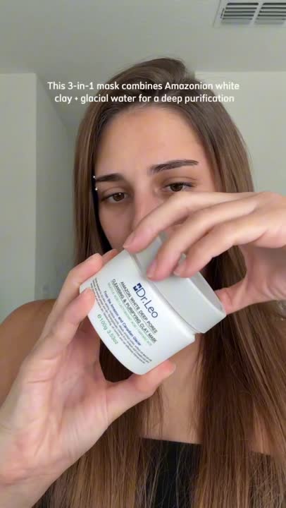 Bubble skincare with a tablet, notebook and tea