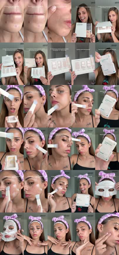 NuFACE skincare device and products flat lay